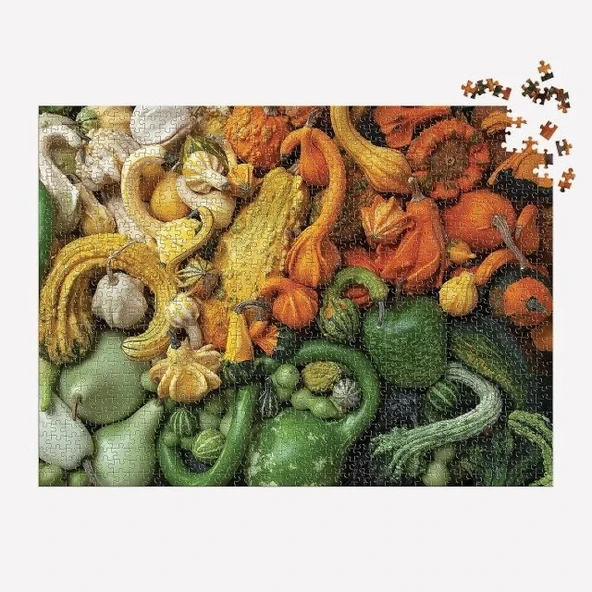 Galison Heirloom Balkabağı Puzzle - Resim 2