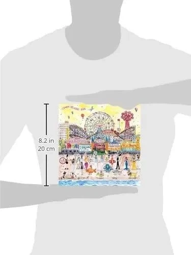 Galison Luna Parkta Bir Yaz Günü Puzzle - Resim 9