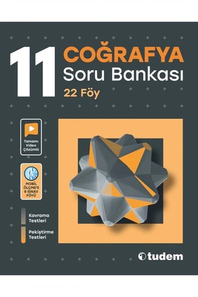 Tudem Yayınları 11. Sınıf Coğrafya Soru Bankası