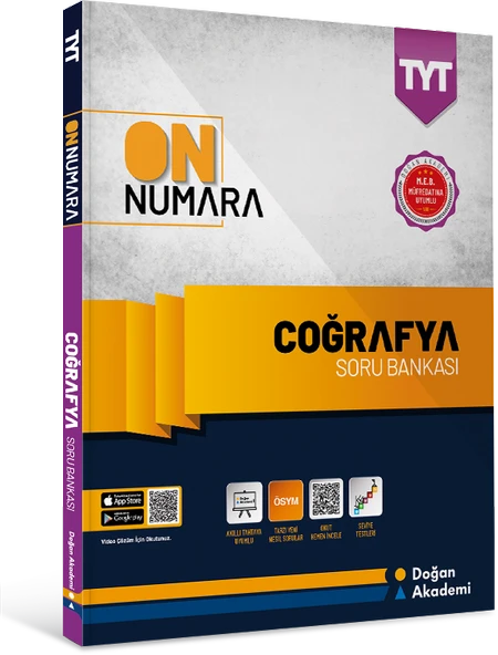Doğan Akademi Yayınları Tyt On Numara Coğrafya Soru Bankası ürün görseli