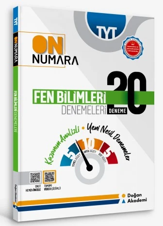 Doğan Akademi Tyt On Numara Fen Bilimleri 20li Branş Deneme