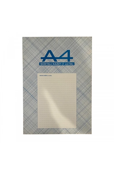 Kocaoluk A4 Noktalı Kağıt(1 Cm.)