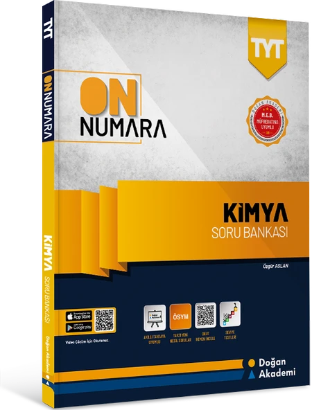 Doğan Akademi Yayınları Tyt On Numara Kimya Soru Bankası