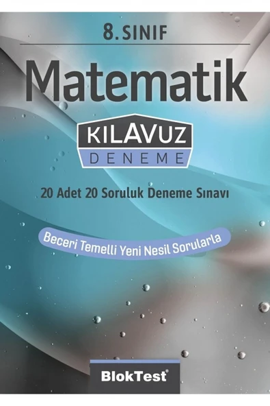 Tudem Yayınları 8. Sınıf Matematik Kılavuz Deneme