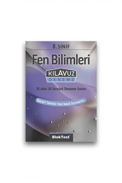 Bloktest 8. Sınıf Fen Bilimleri Kılavuz Deneme 2021-2022