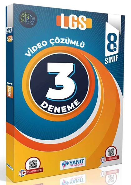 Yanıt Yayınları Lgs 3 Fasikül Deneme Video Çözümlü