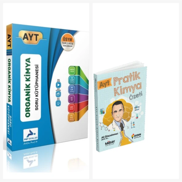 Paraf Ayt Organik Kimya Soru Kütüphanesi & Ayt Pratik Kimya Özet