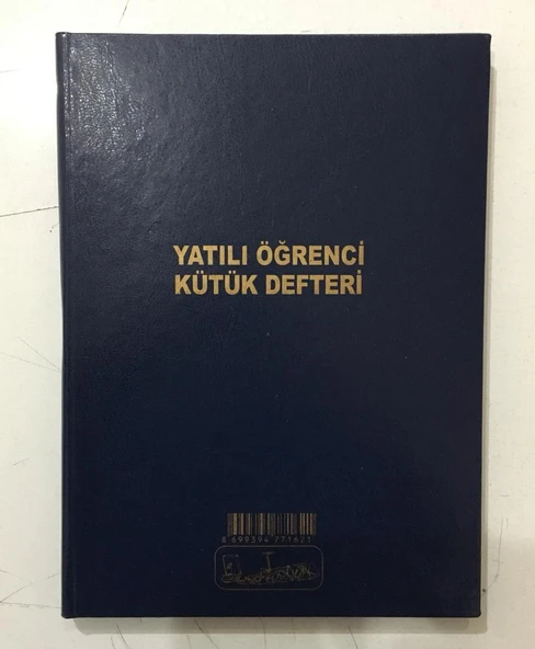 Kocaoluk Yatılı Öğrenci Kütük Defteri