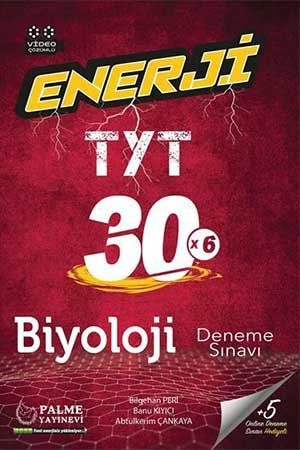 Palme Yayınları Enerji Tyt Biyoloji 30x6 Deneme