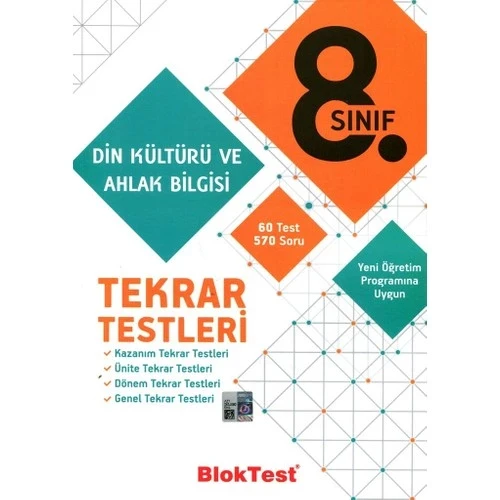 Bloktest 8.Sınıf Din Kültürü Tekrar Testleri