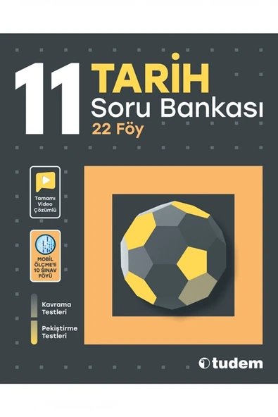 Tudem Yayınları 11. Sınıf Tarih Soru Bankası