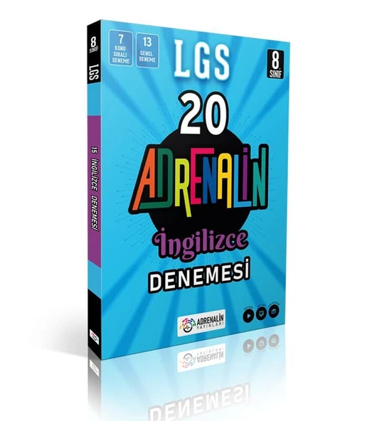 En Yayınları 8. Sınıf İngilizce 20'li Branş Denemesi̇