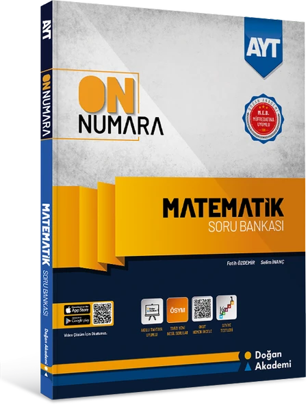 Doğan Akademi Yayınları Ayt On Numara Matematik Soru Bankası