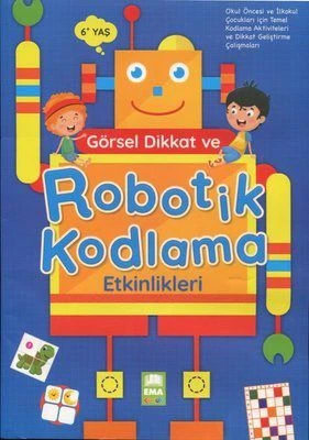 Ema Çocuk Robotik Kodlama Geliştirici Aktivite Kitabı