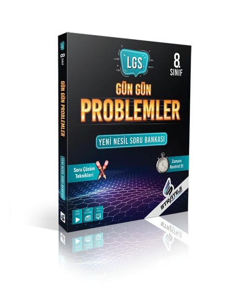 Strateji Yayınları 8.sınıf Lgs Gün Gün Problemler Soru Bankası