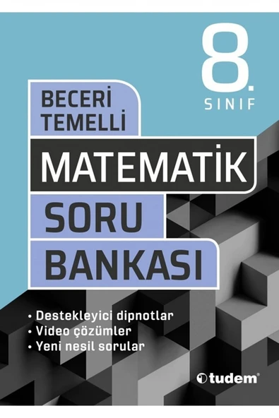 Tudem Yayınları 8. Sınıf Matematik Beceri Temelli Soru Bankası