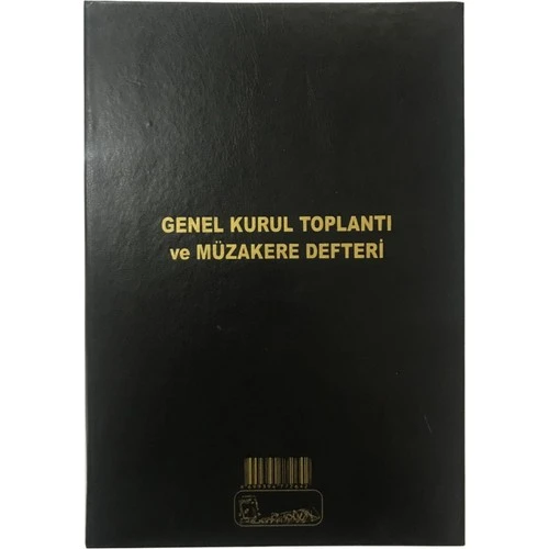 Kocaoluk Genel Kurul Toplantı Ve Müzakere Defteri Karton Kapak