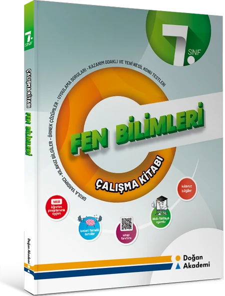 Doğan Akademi Yayınları 7. Sınıf Fen Bilimleri Çalışma Kitabı