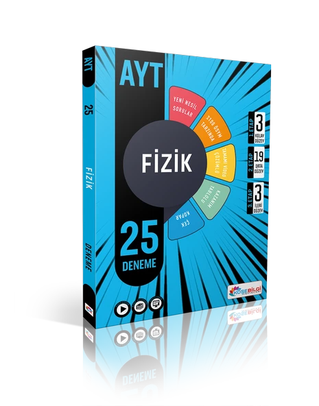 Köşebilgi Yayınları Ayt Fizik 25 Deneme