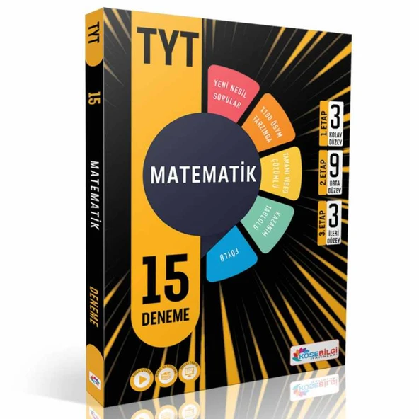 Köşebilgi Yayınları Tyt Matematik 15 Deneme