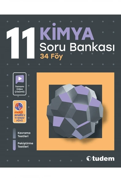 Tudem Yayınları 11. Sınıf Kimya Soru Bankası