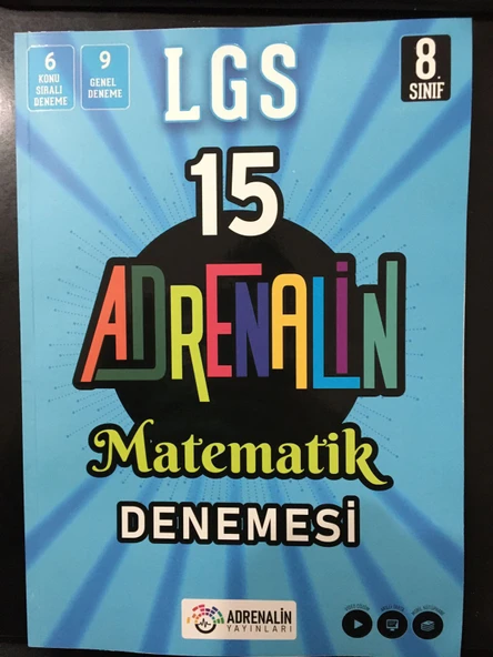 En Yayınları 8. Sınıf Matemati̇k 15'li Branş Denemesi
