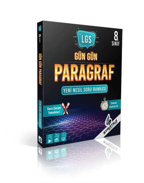 Strateji Yayınları Lgs 8.sınıf Gün Gün Parağraf Soru Bankası