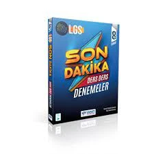 Yanıt Yayınları 8. Sınıf Lgs Tüm Dersler Son Dakika Ders Der
