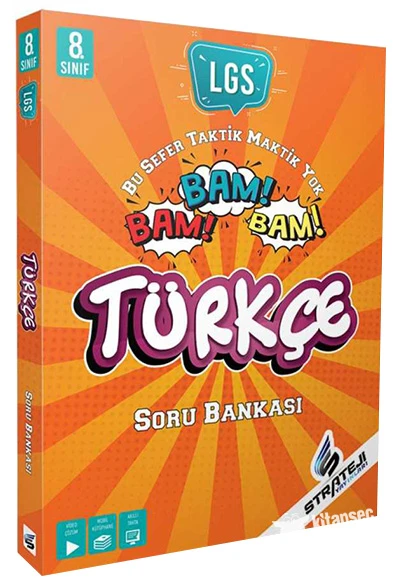 8.sınıf Bam Bam Türkçe Soru Bankası Strateji Yayınları