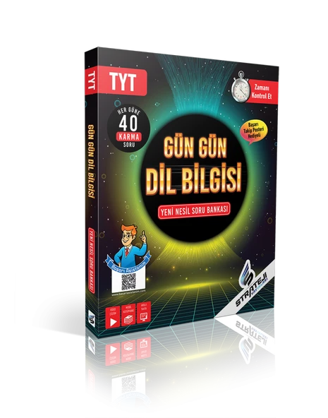 Strateji Yayınları Tyt Gün Gün Dil Bilgisi Soru Bankası