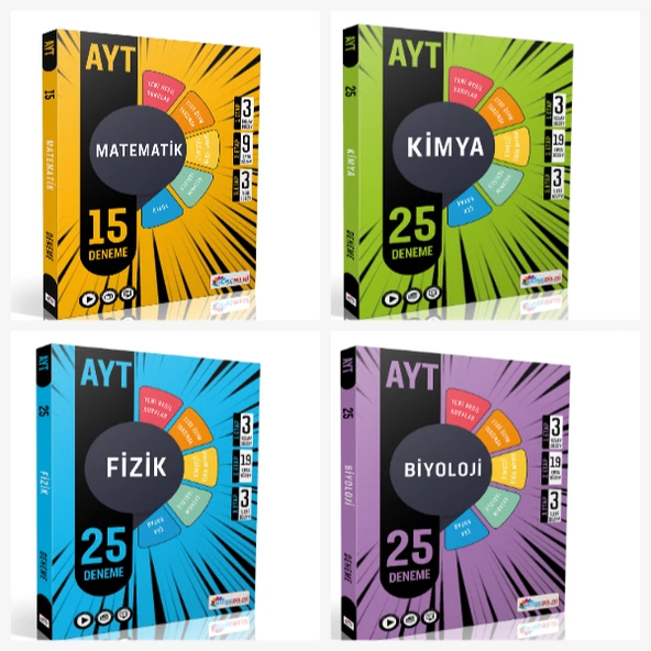 Köşebilgi Yayınları Ayt Sayısal 90 Deneme