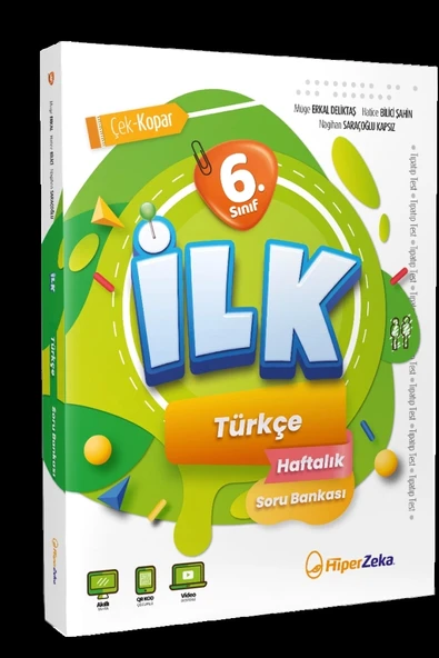 6.Sınıf İlk Türkçe Haftalık Soru Bankası Hiperzeka ürün görseli