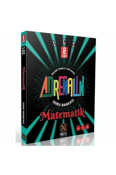 En Yayınları 8.sınıf Adrenalin Matematik Soru Bankası ürün görseli