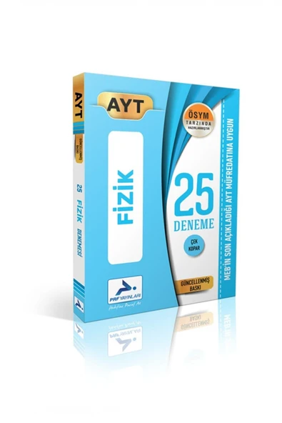 Paraf Yayınları Ayt Fizik Özel 25 Deneme