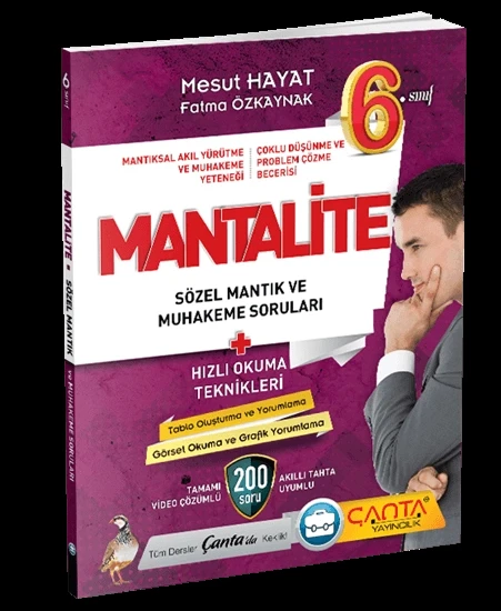Çanta 6.Sınıf Mantalite Sözel Mantık Muhakeme Soruları