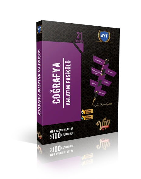 Vip Yayınları Ayt Coğrafya Fasikülleri Eğitim Seti 2.kitap