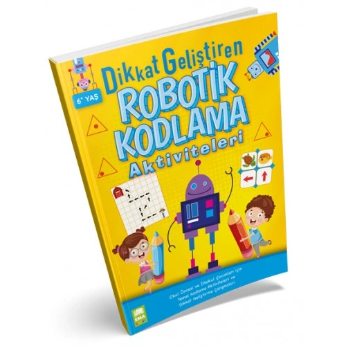 Ema Yayınları Dikkat Geliştiren Robotik Kodlama +6 Yaş