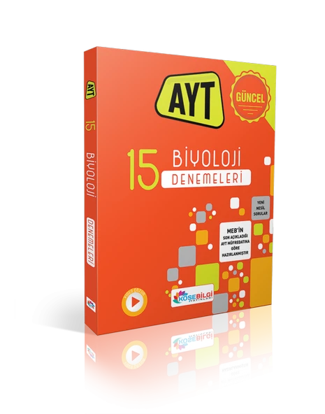 Köşebilgi Yayınları Ayt 15 Biyoloji Branş Denemesi