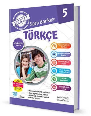 Gendaş 5.Sınıf Türkçe Soru Bankası ürün görseli