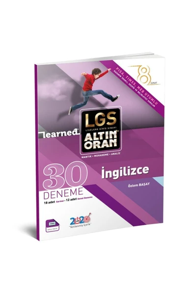 Borealis Yayınları 8.sınıf Lgs İngilizce  Altın Oran Deneme ürün görseli