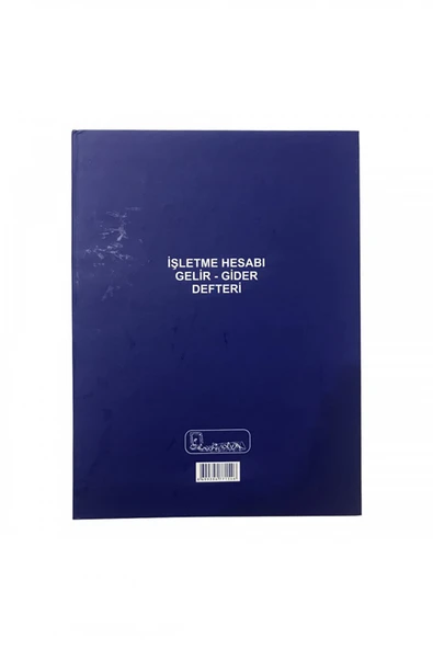 Kocaoluk İşletme Hesabı Gelir-gider Defteri