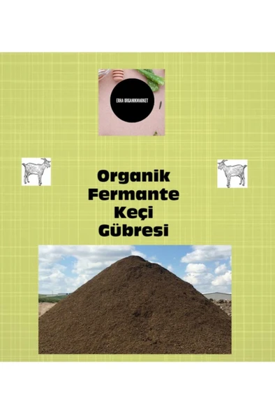 Organik Fermante Keçi Gübresi 6.25 kğ - Resim 2