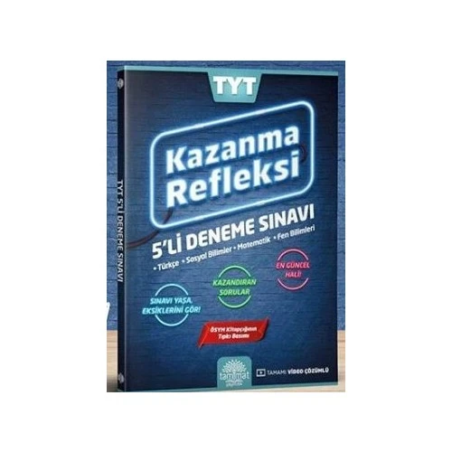 Tammat Yayıncılık Tyt Kazanma Refleksi 5'li Deneme Sınavı