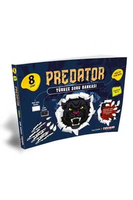 Dinamo Yayınları 8. Sınıf Türkçe Predator Soru Bankası