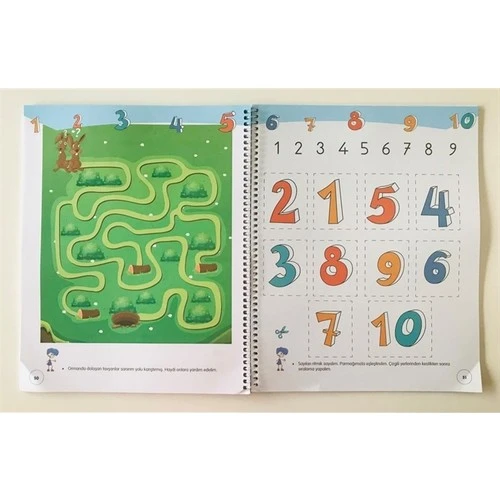 Dorya Minik 48 - 60 Ay Limbik Sayıları Öğreniyor - 3