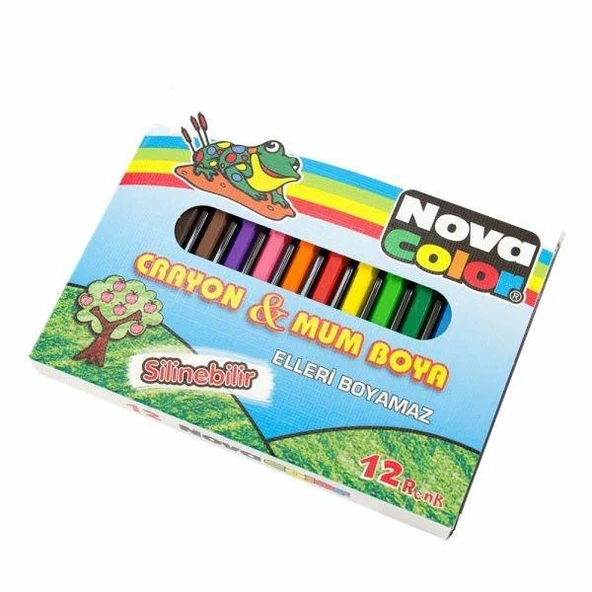 12 Renk Mum Boya Nc-1112 Kampanyalı