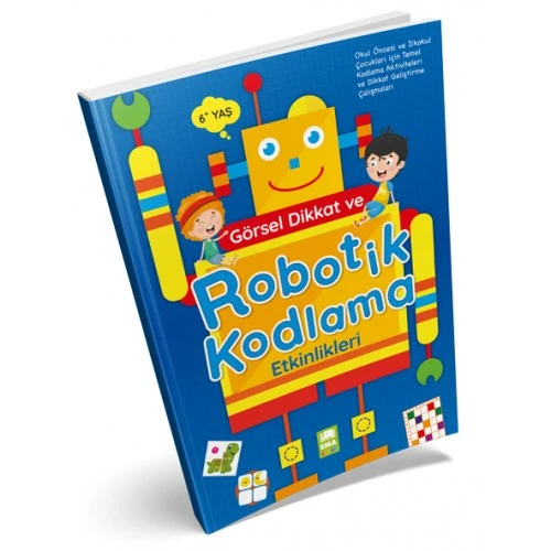 Ema Yayınları Görsel Dikkat Ve Robotik Kodlama +6 Yaş