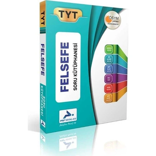 Paraf Yayınları Tyt Felsefe Soru Kütüphanesi Video Çözümlü