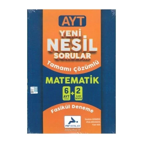 Paraf Ayt Matematik 6+2 Çözümlü Fasikül Deneme