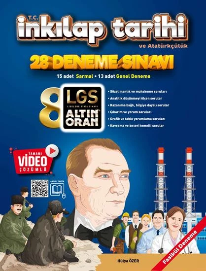 Borealis Yayınları Altın Oran 8.sınıf İnkılap Tarihi 28 Deneme Sı